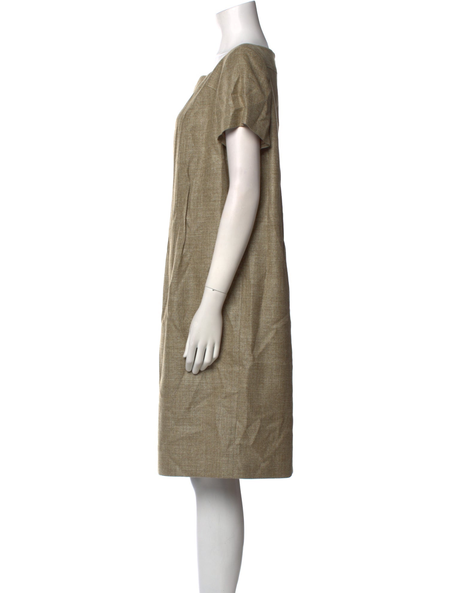 Ripetta Silk Knee-Length Dress