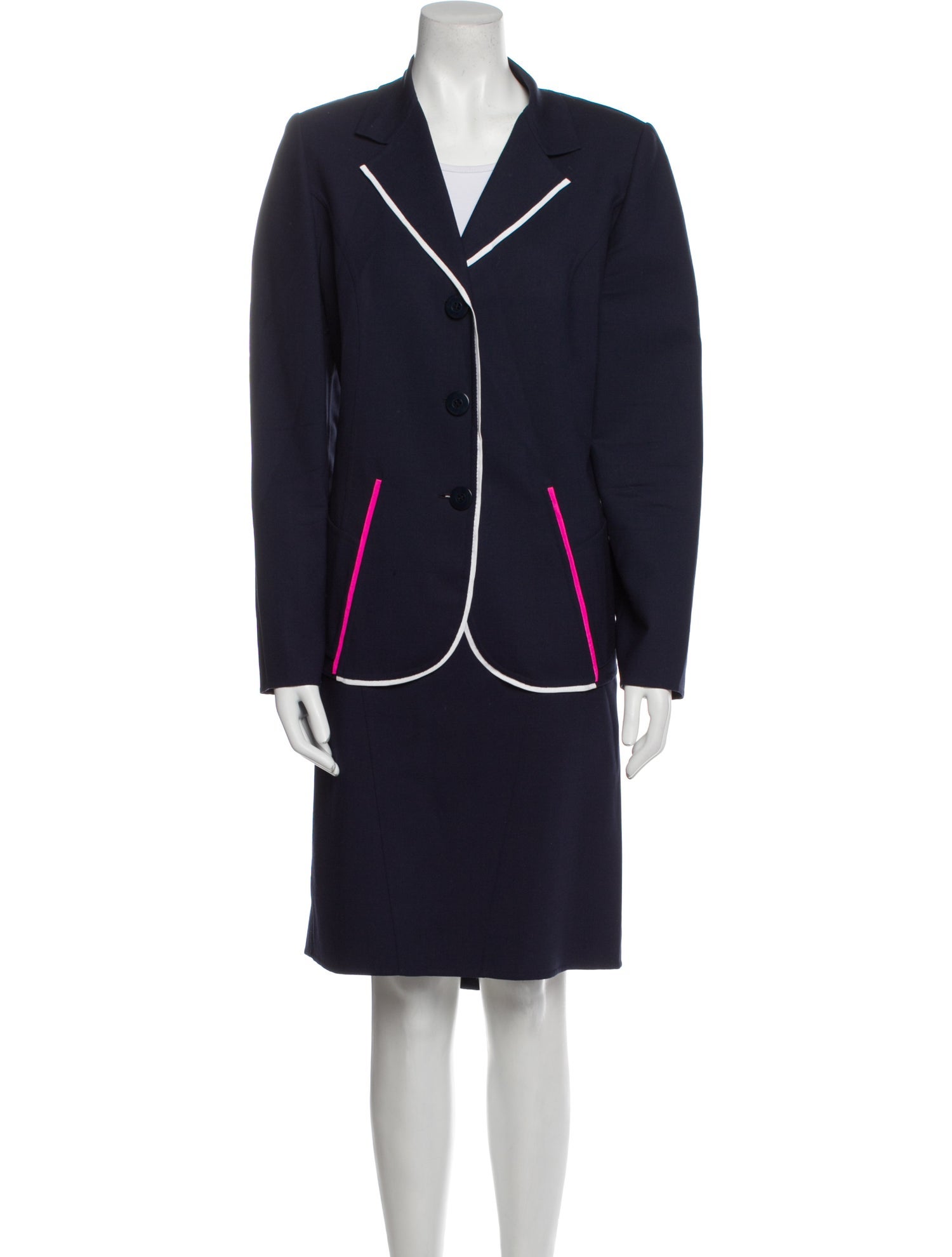 Ripetta Wool Skirt Suit