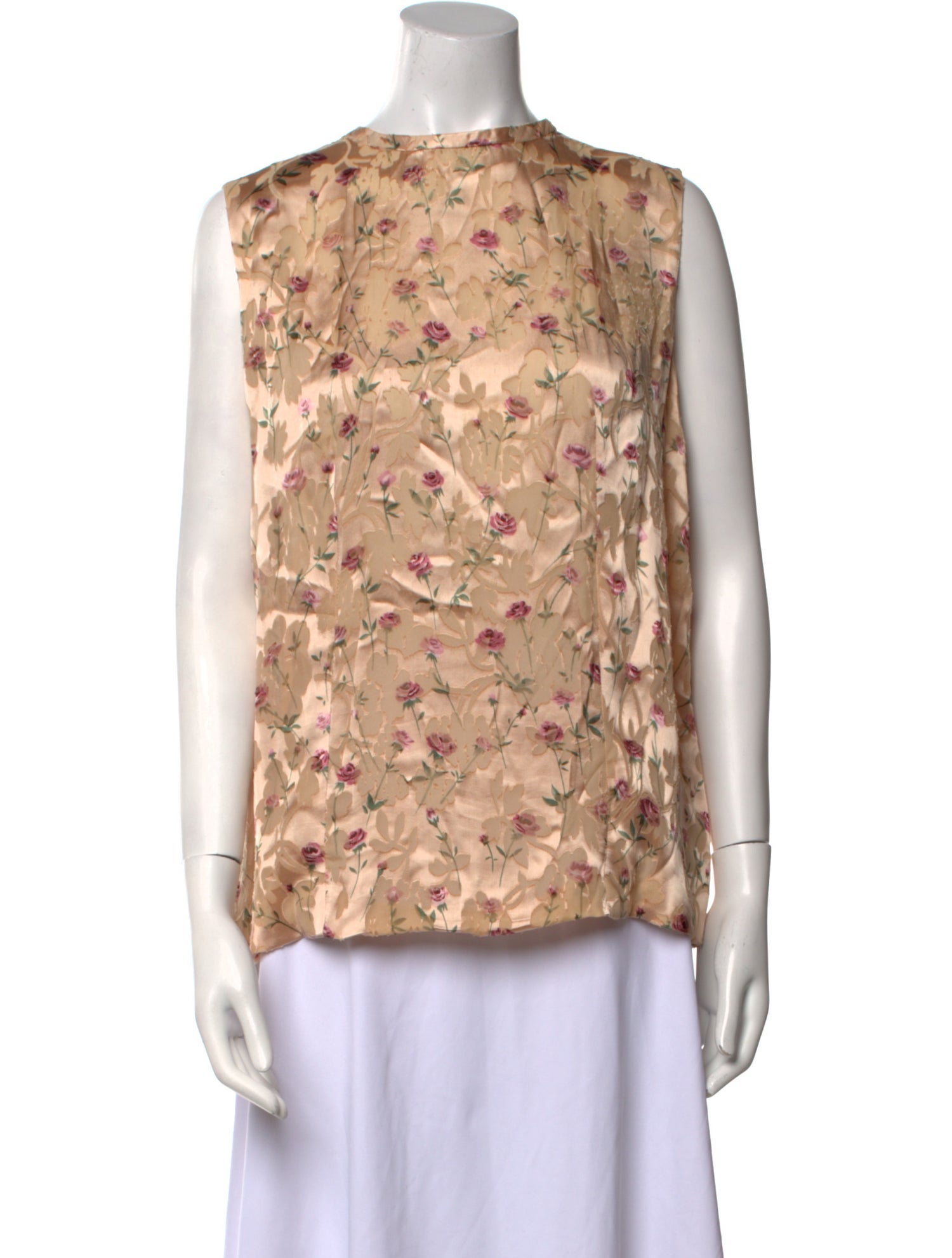 Ripetta Silk Floral Print Blouse