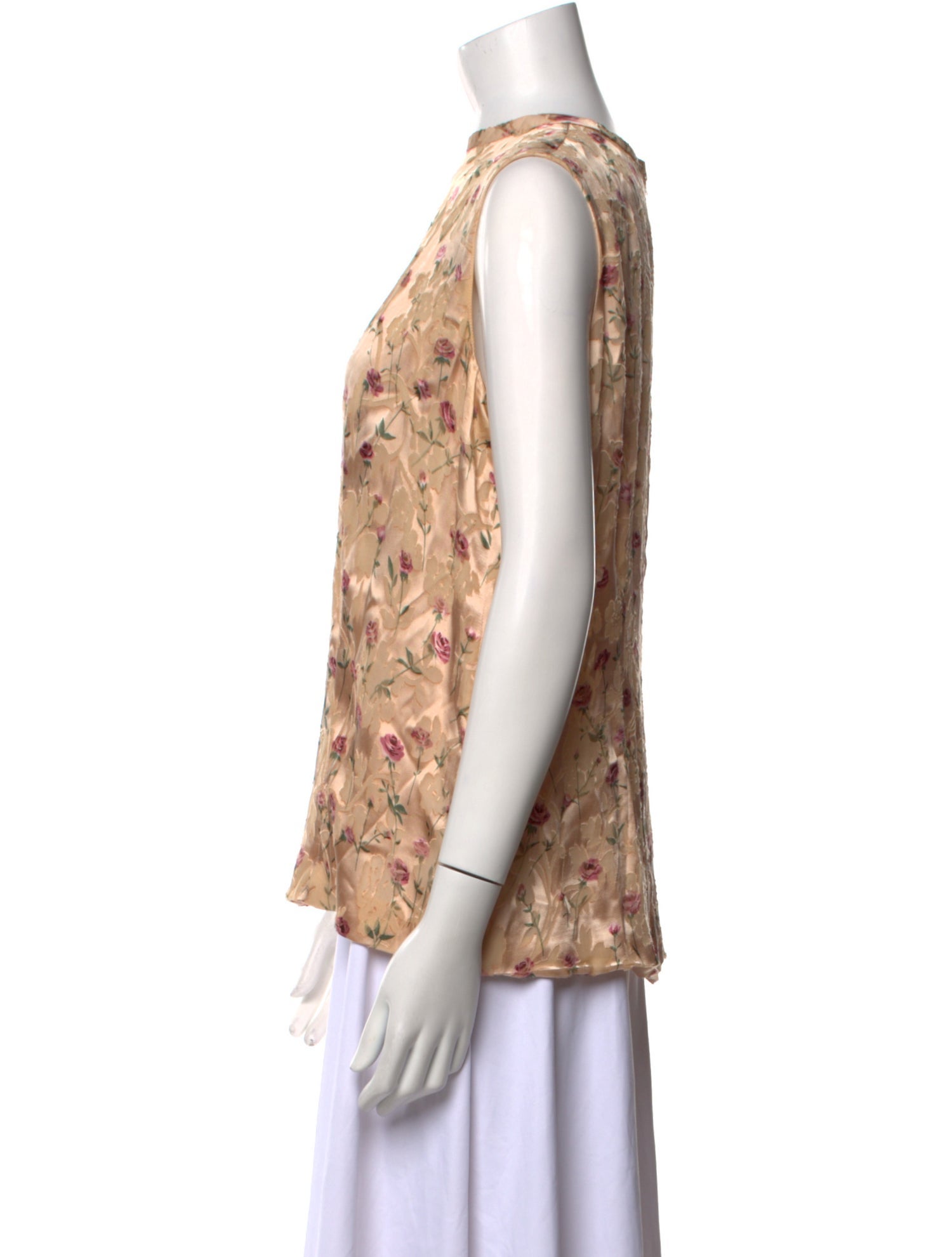 Ripetta Silk Floral Print Blouse