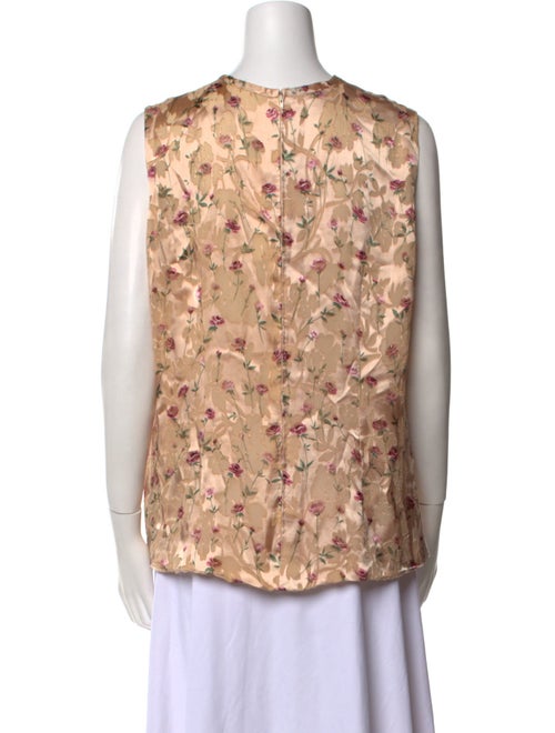 Ripetta Silk Floral Print Blouse