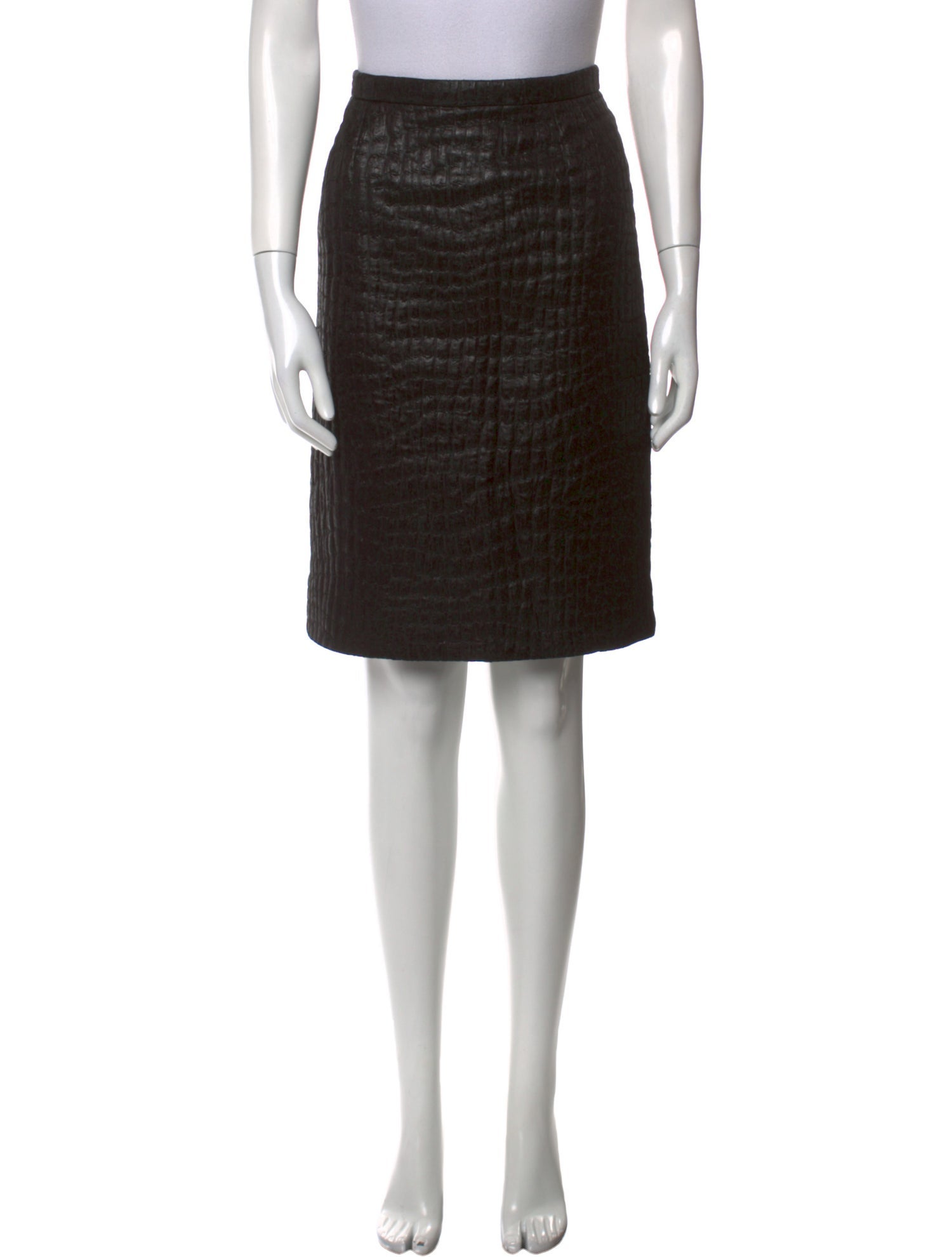Ripetta Silk Knee-Length Skirt