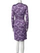 Ripetta Silk Knee-Length Dress