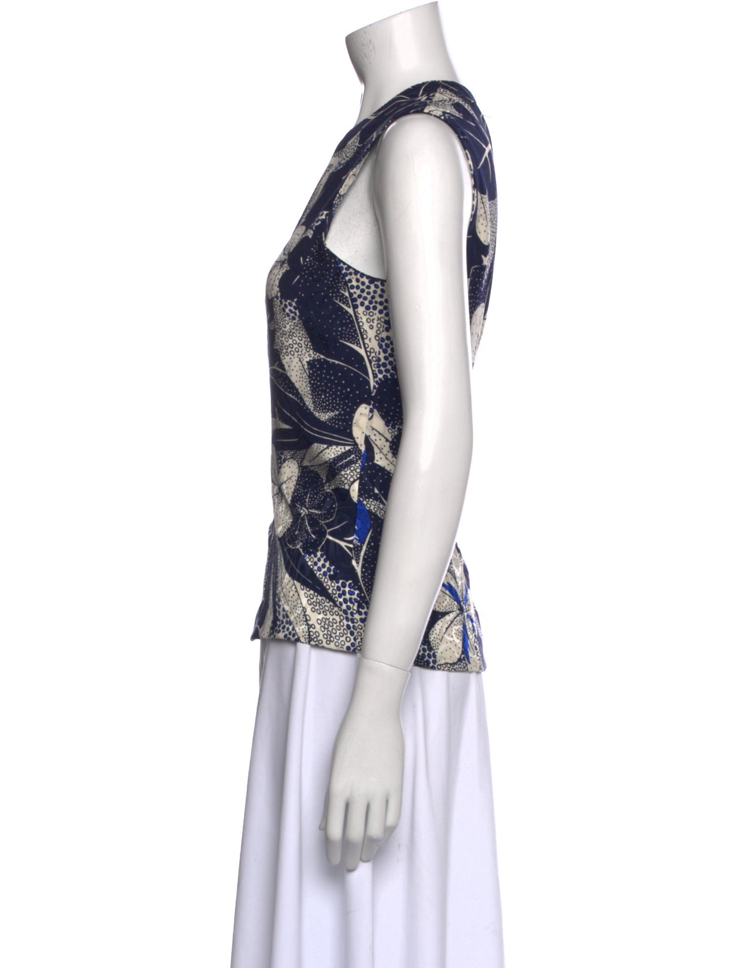 Ripetta Silk Printed Top
