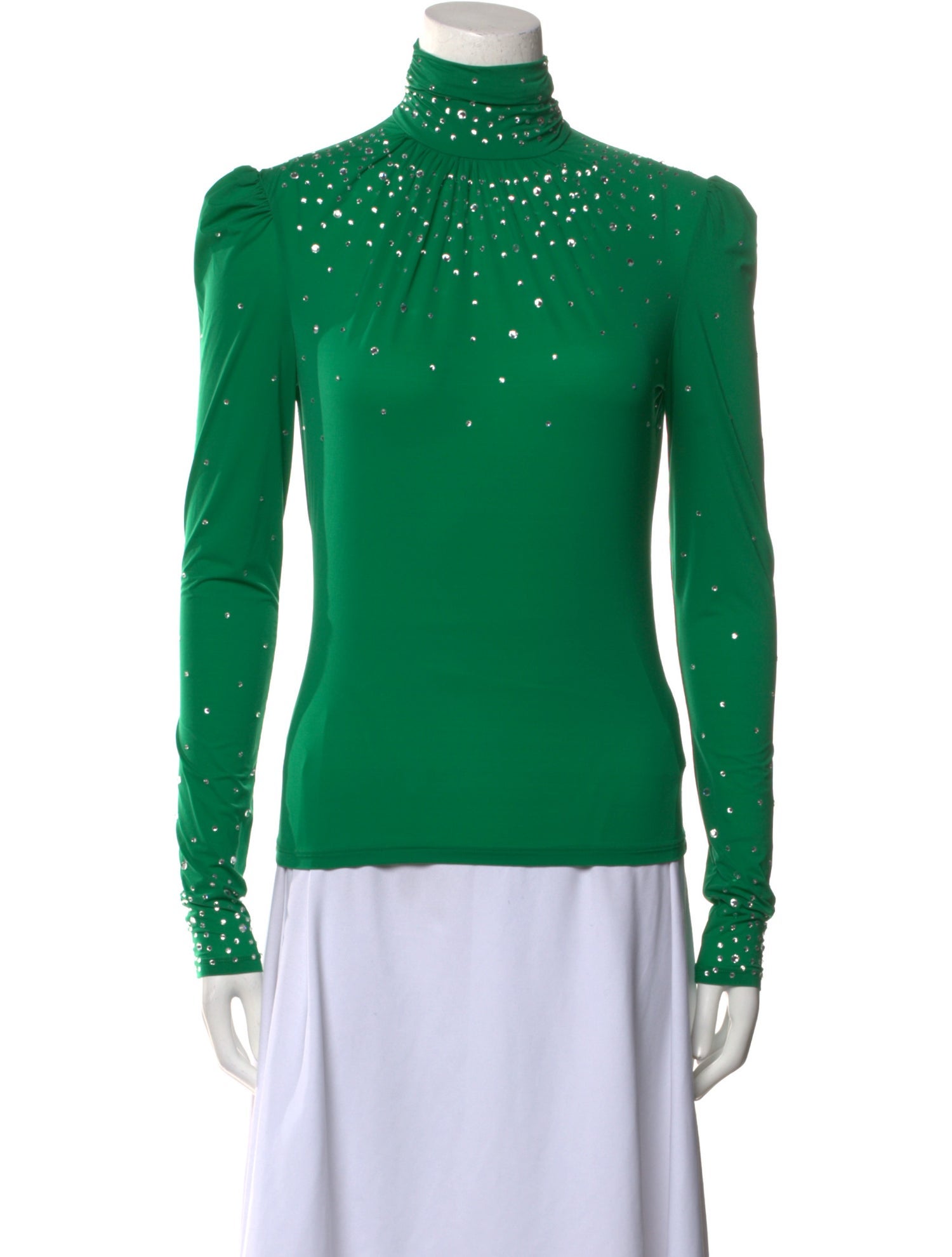 NWT H&M x Paco Rabanne Women’s Cropped Gold Sequin Pailettentop XL