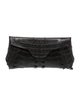 Raven Kauffman Crocodile Clutch