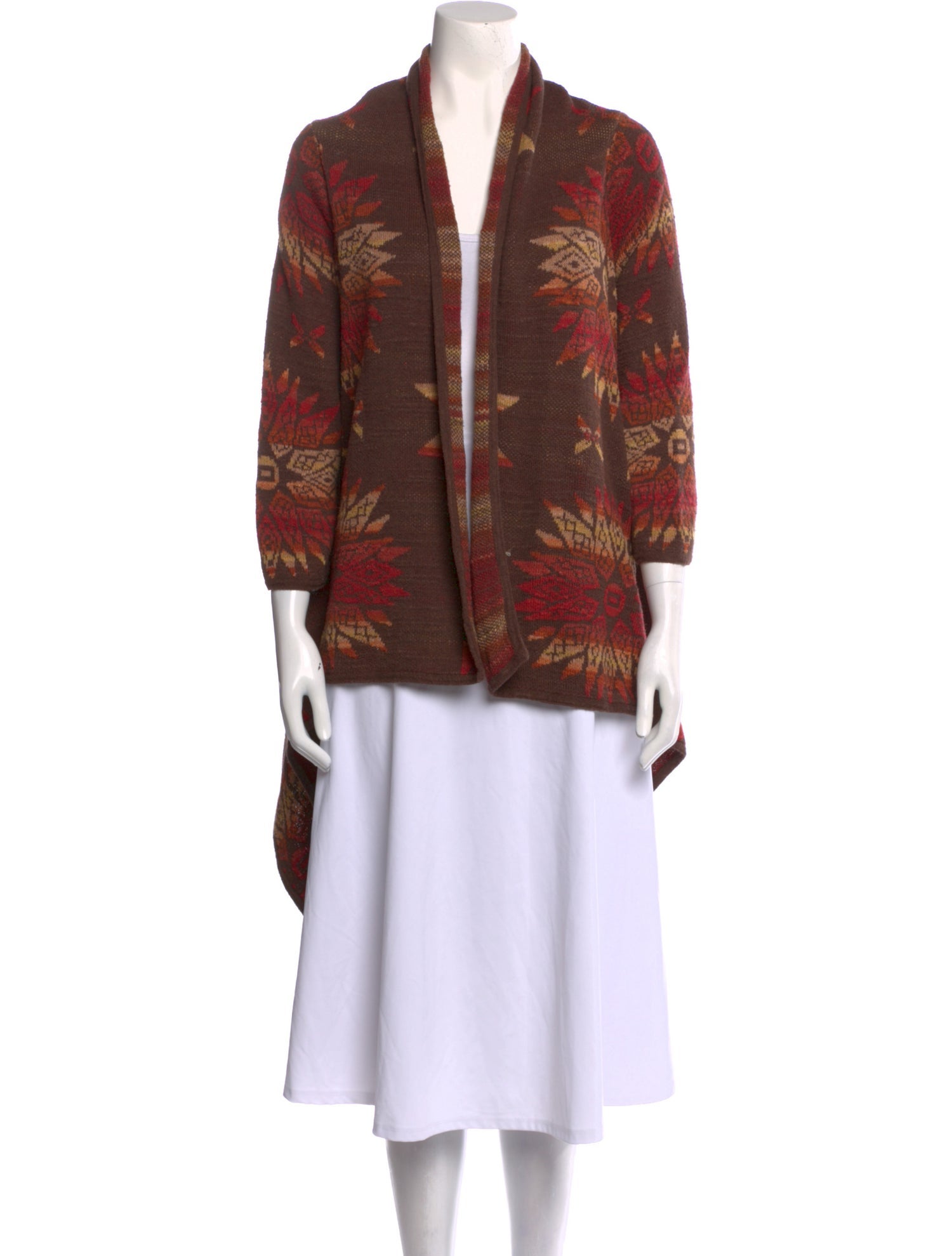 Ralph Lauren Denim & Supply Printed V-Neck Sweater