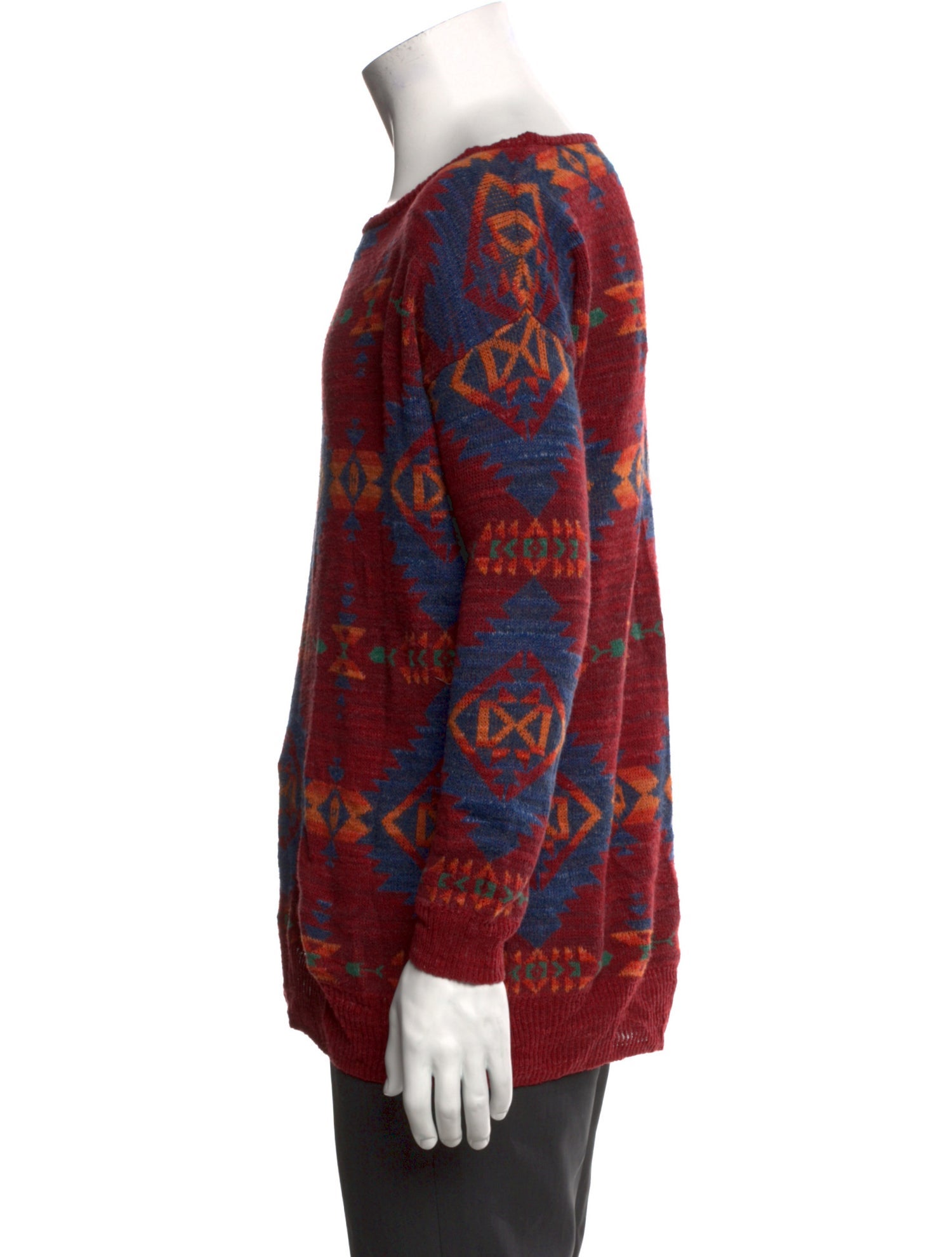 Ralph Lauren Denim & Supply Printed Scoop Neck Pullover