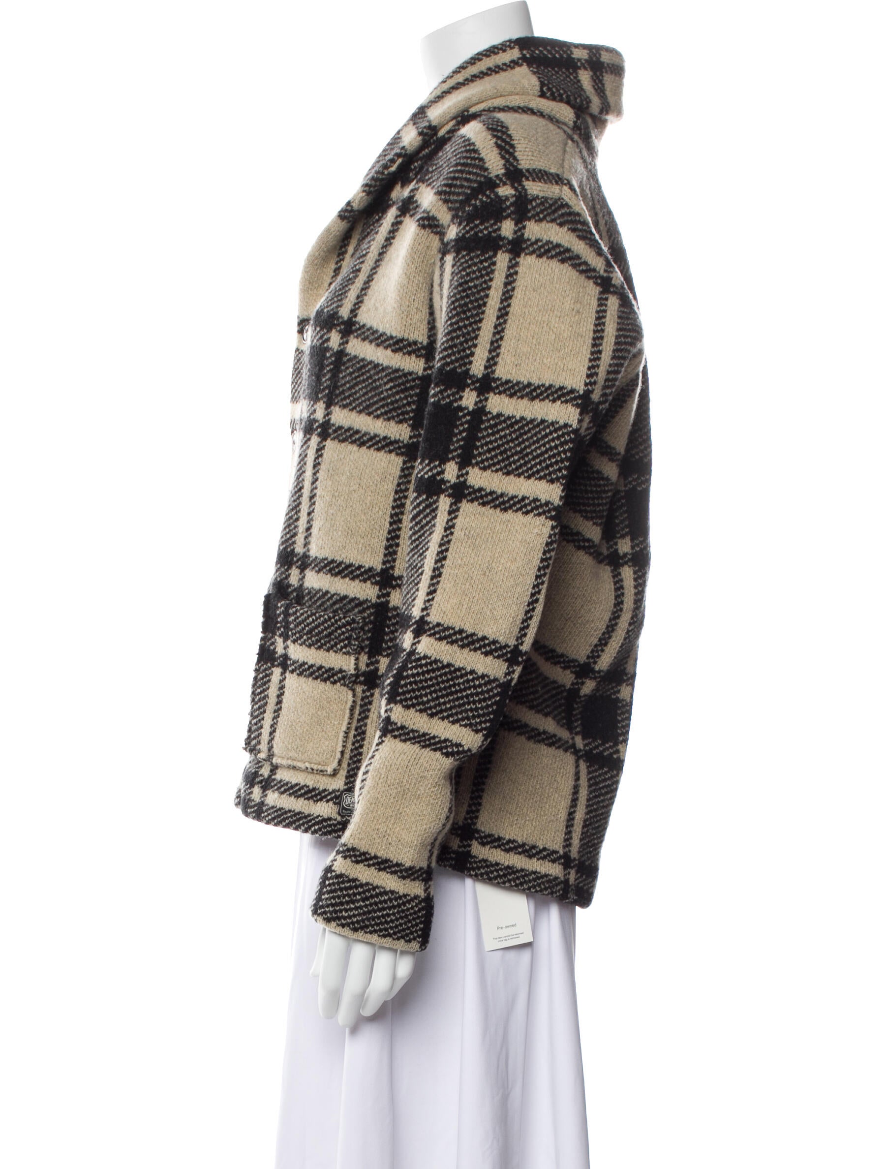 Ralph Lauren Denim & Supply Lambswool Plaid Print Sweater