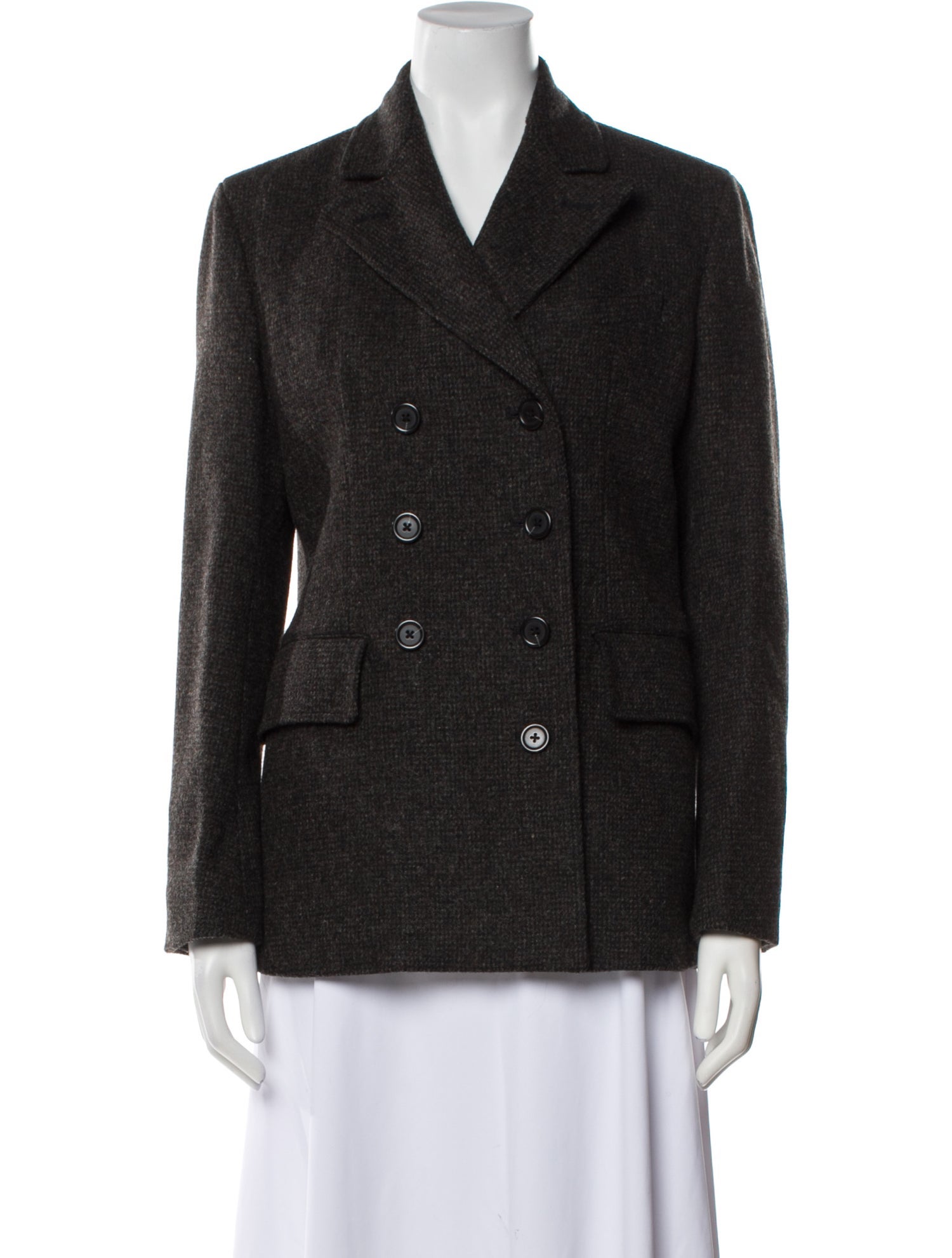 Ralph Lauren Denim & Supply Wool Tweed Pattern Blazer