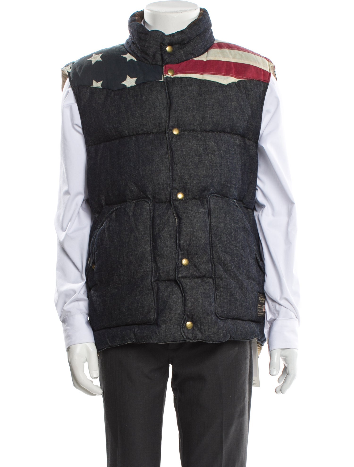 Ralph Lauren Denim & Supply Printed Vest