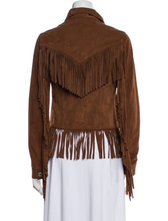 Ralph Lauren Denim & Supply Leather Utility Jacket