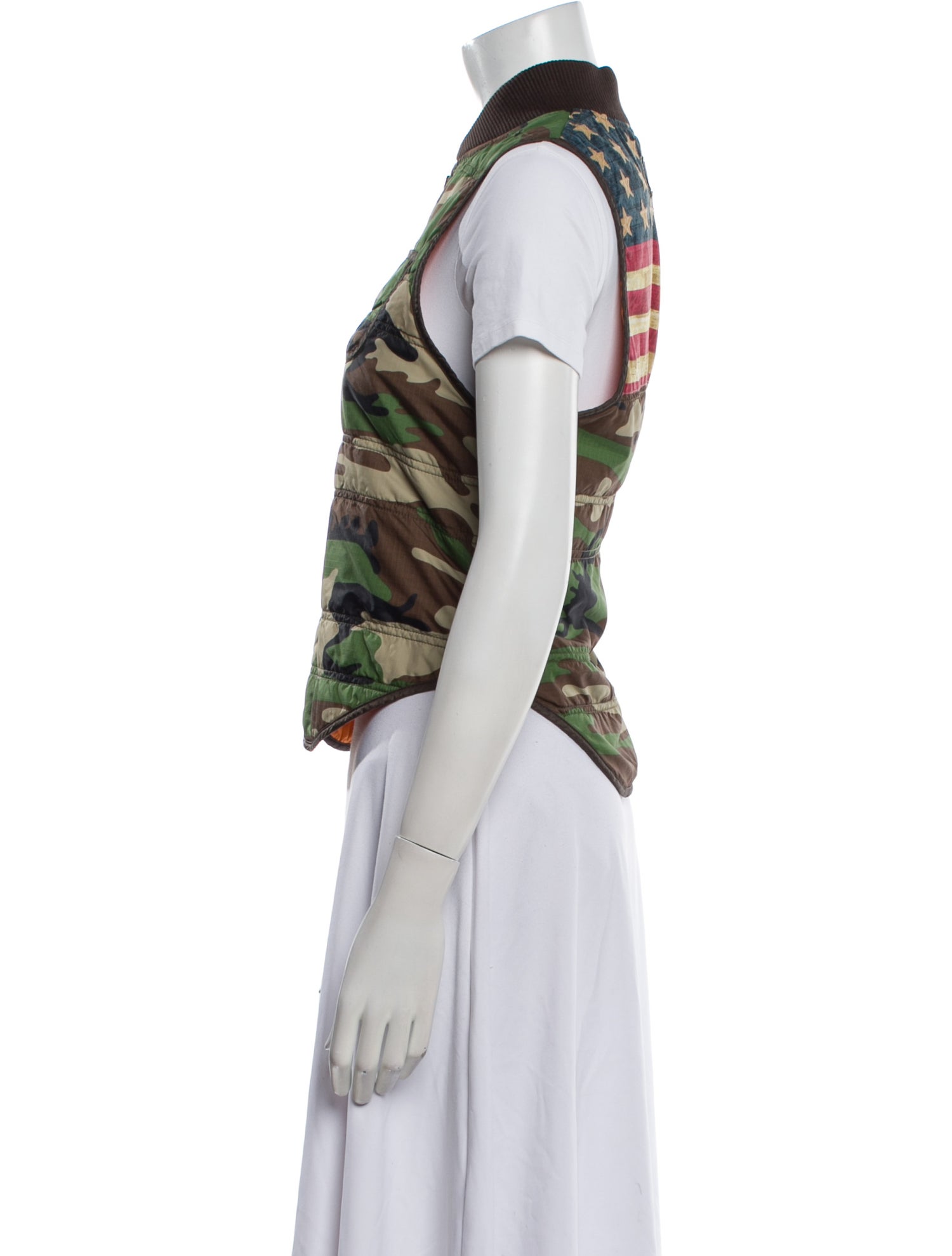 Ralph Lauren Denim & Supply Nylon Camouflage Print Vest