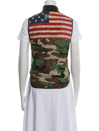 Ralph Lauren Denim & Supply Nylon Camouflage Print Vest