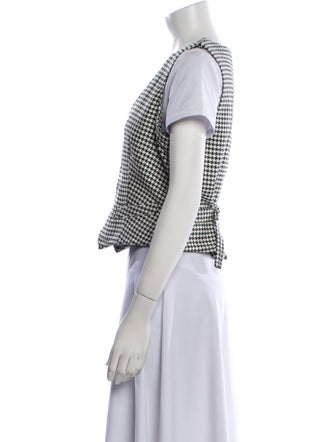 Ralph Lauren Denim & Supply Houndstooth Print Vest