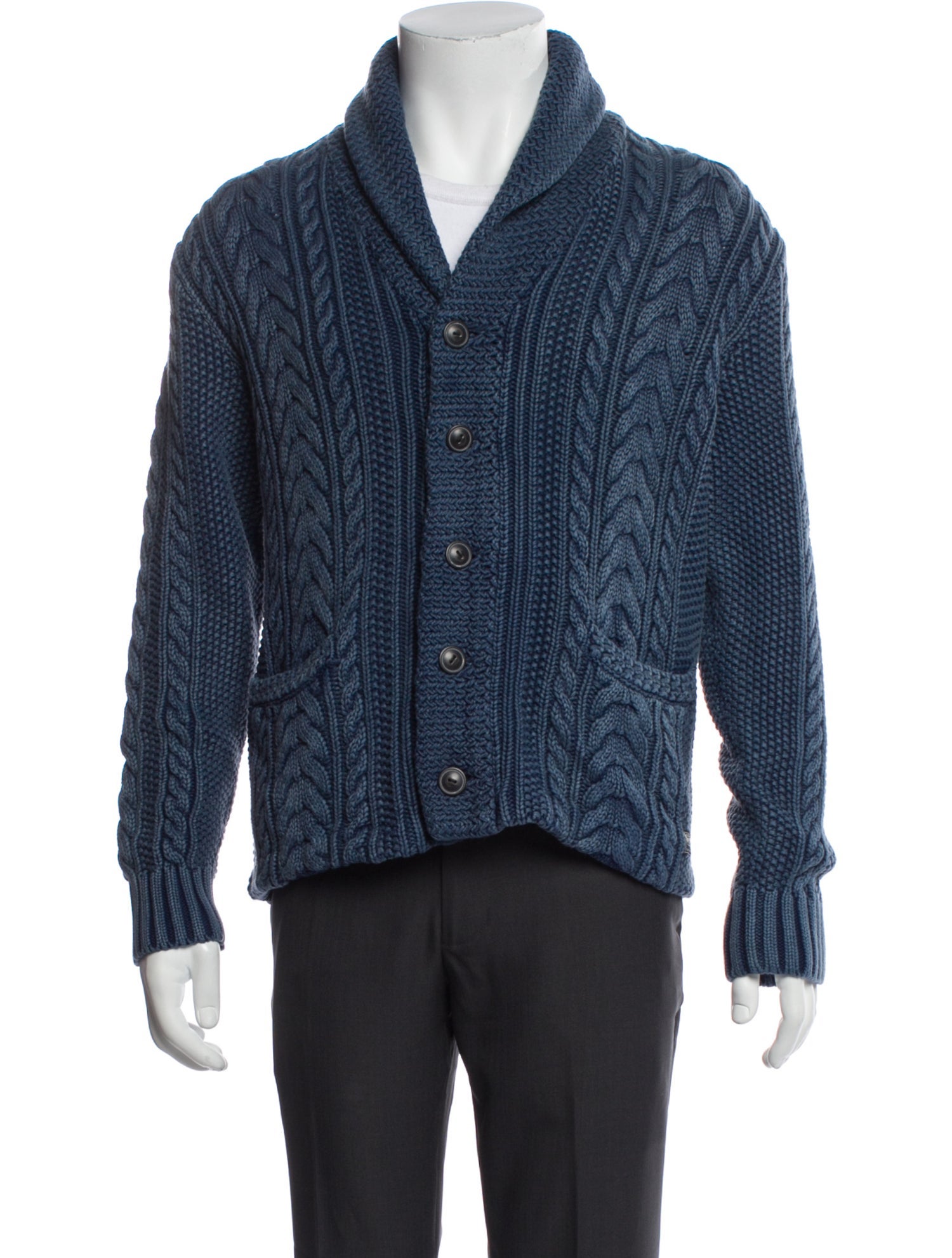 Ralph Lauren Denim & Supply V-Neck Long Sleeve Cardigan