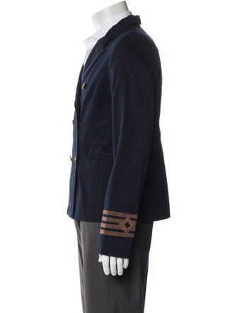 Ralph Lauren Denim & Supply Striped Peacoat