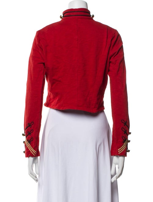 Ralph Lauren Denim & Supply Graphic Print Biker Jacket