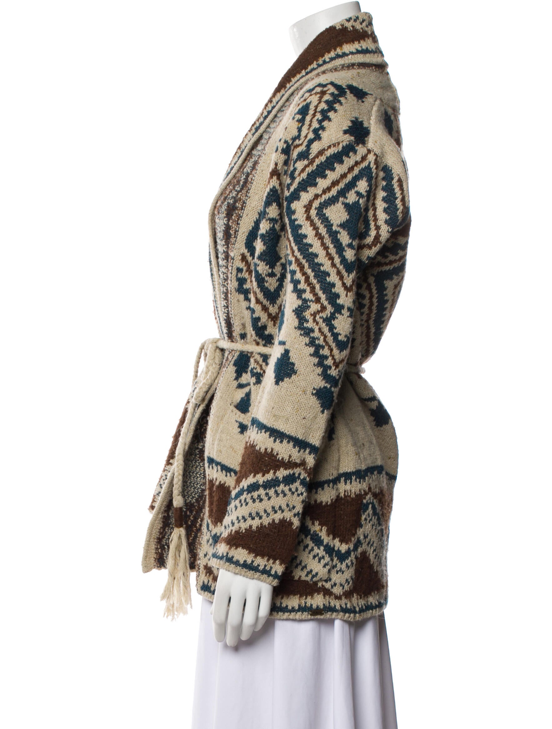 Ralph Lauren Denim & Supply Printed V-Neck Sweater