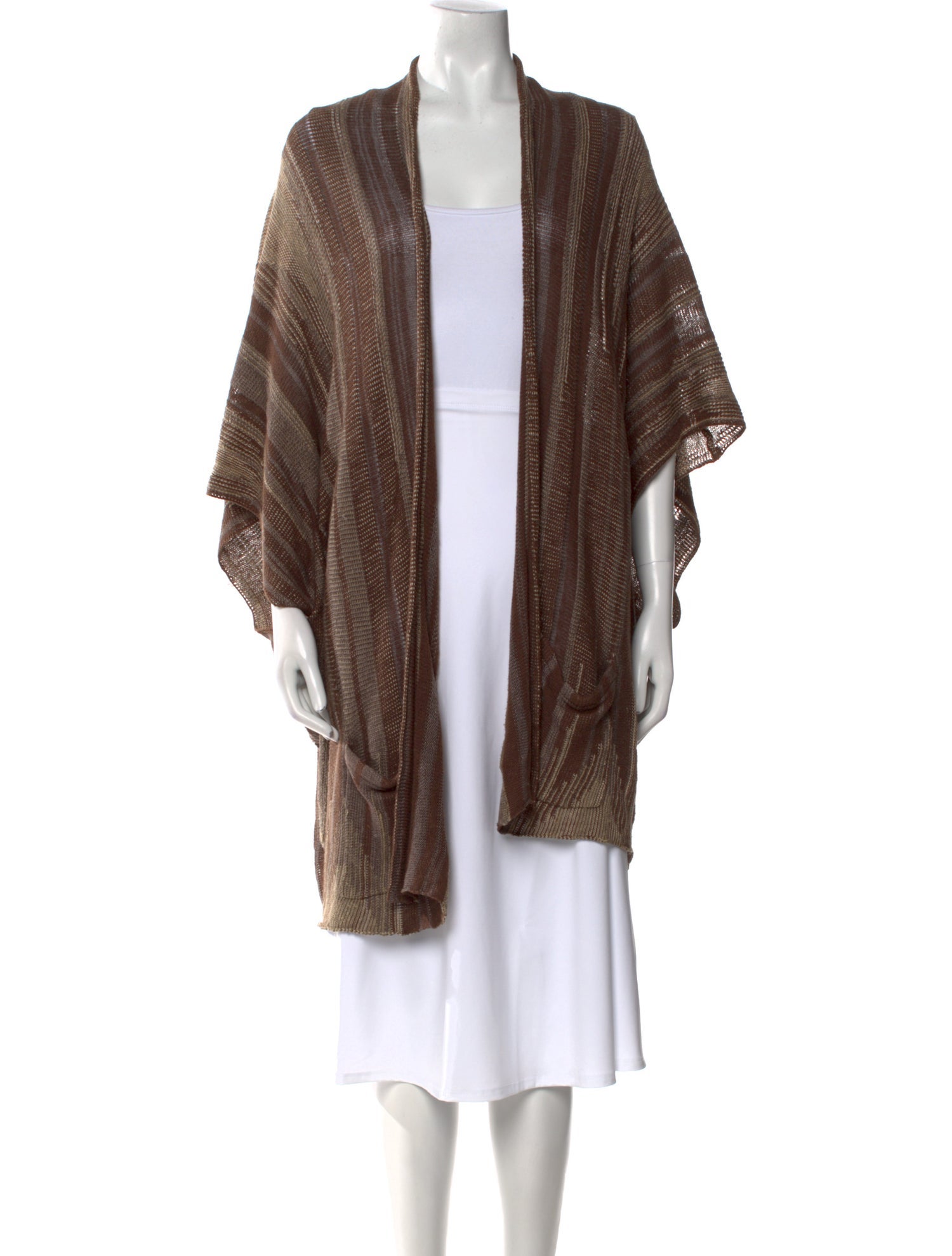 Ralph Lauren Denim & Supply Striped Open Front Sweater