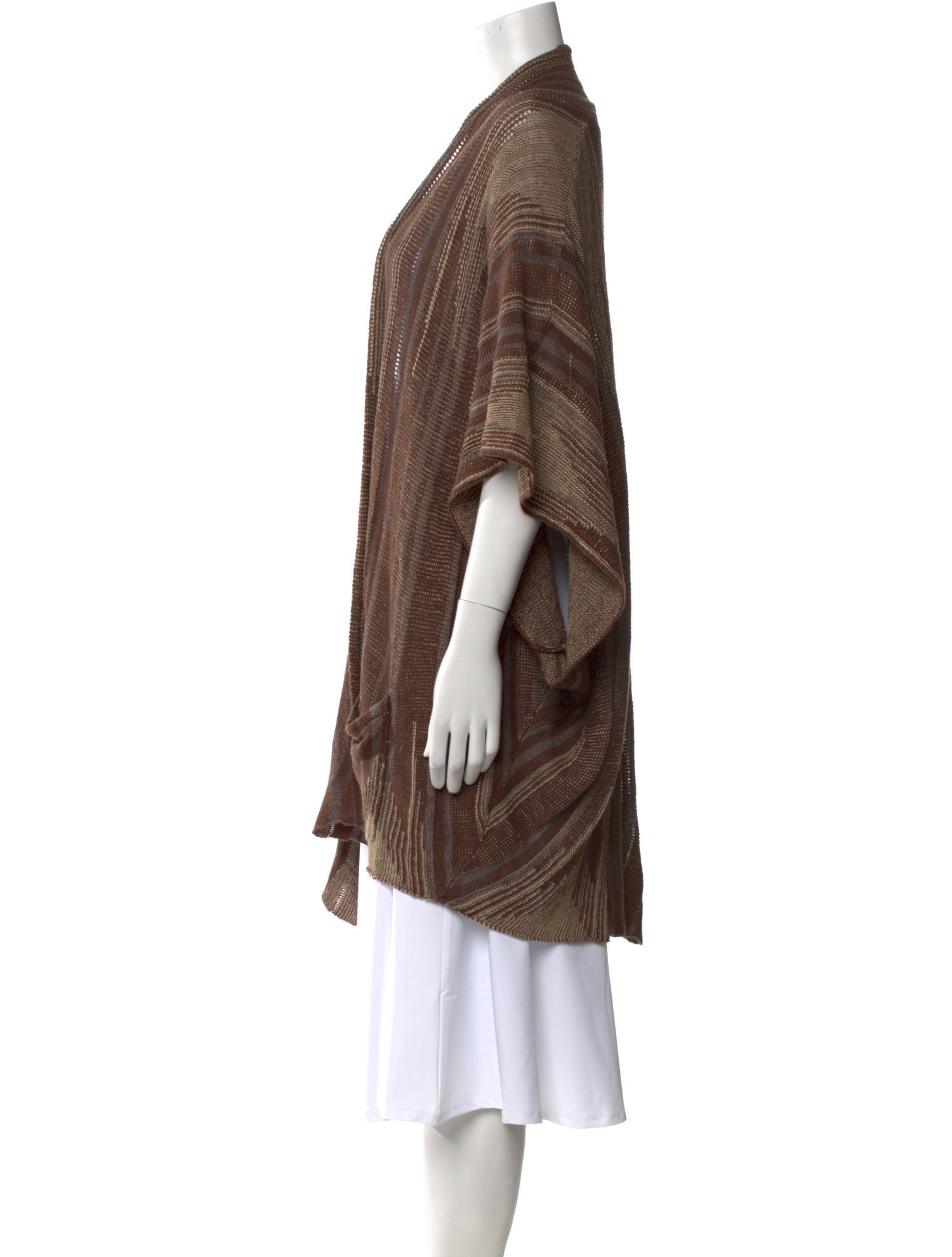 Ralph Lauren Denim & Supply Striped Open Front Sweater