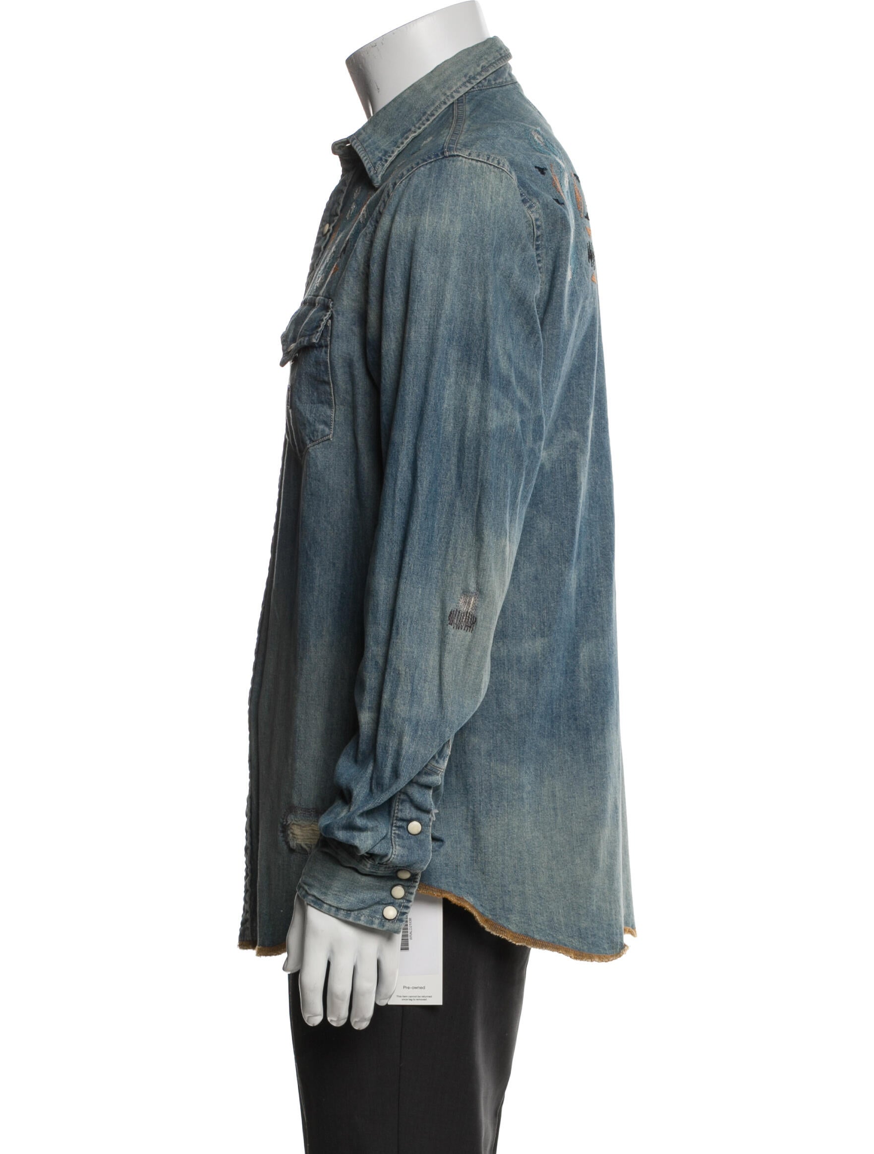 Ralph Lauren Denim & Supply Long Sleeve Denim Shirt