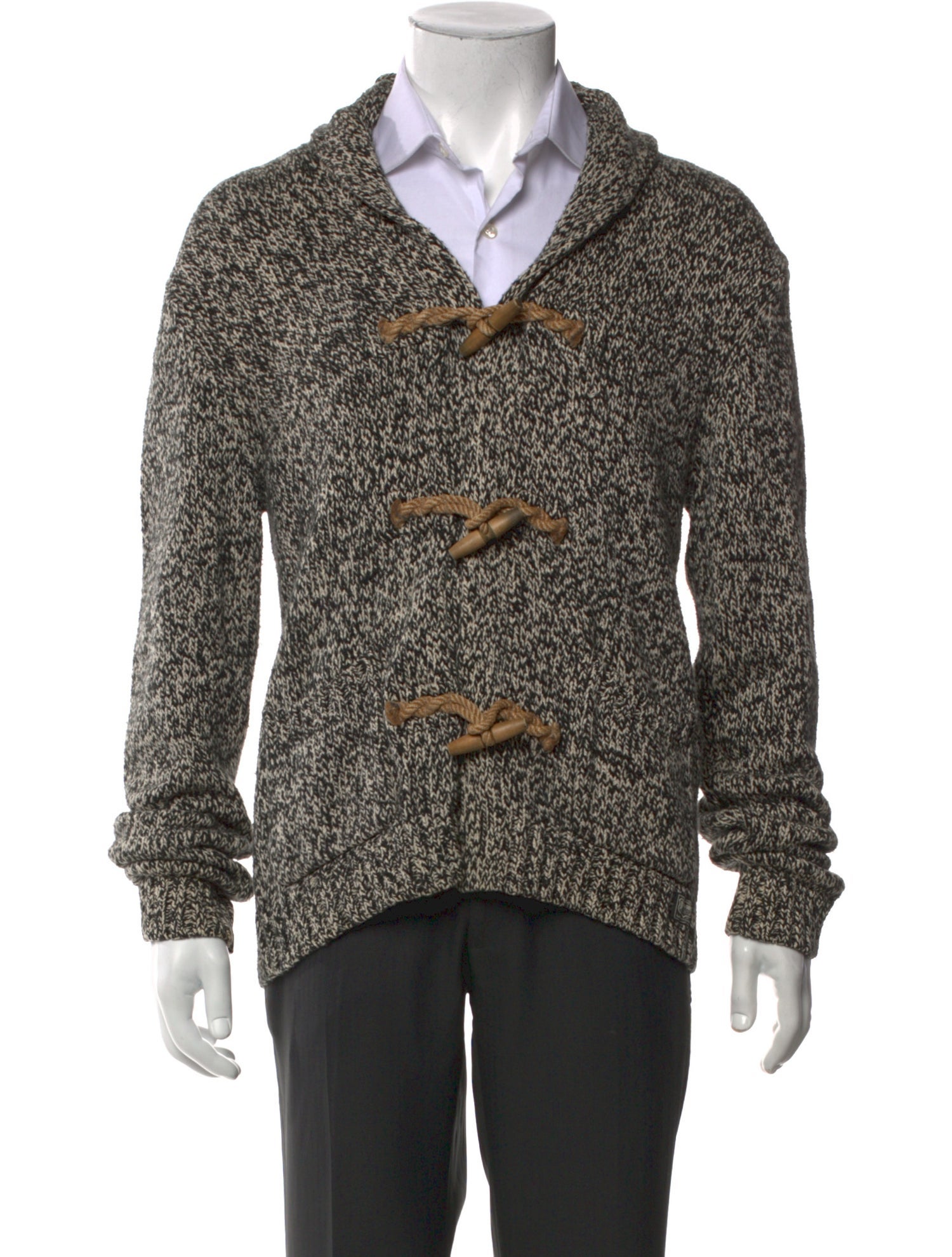 Ralph Lauren Denim & Supply Graphic Print V-Neck Cardigan