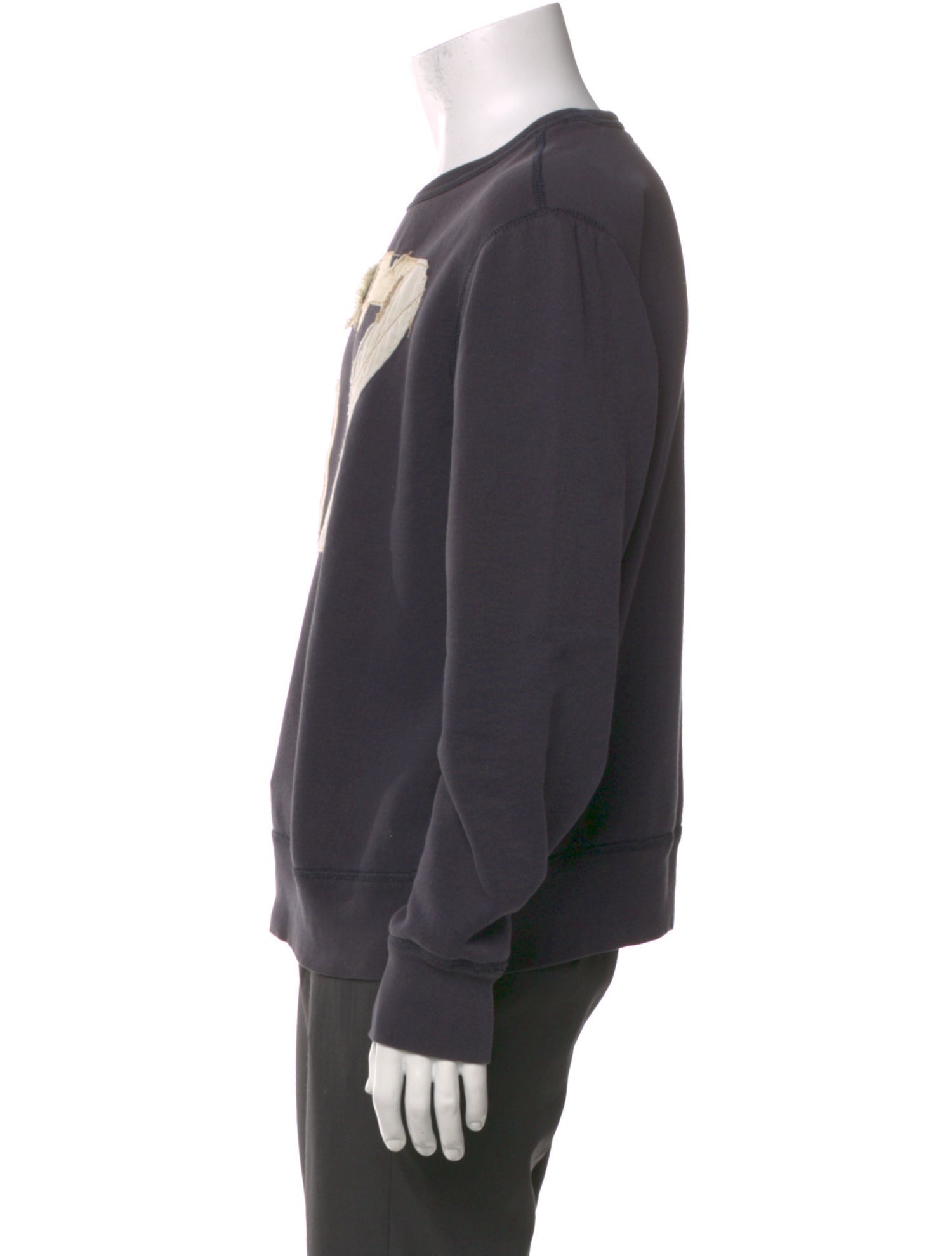 Ralph Lauren Denim & Supply Graphic Print Crew Neck Sweatshirt