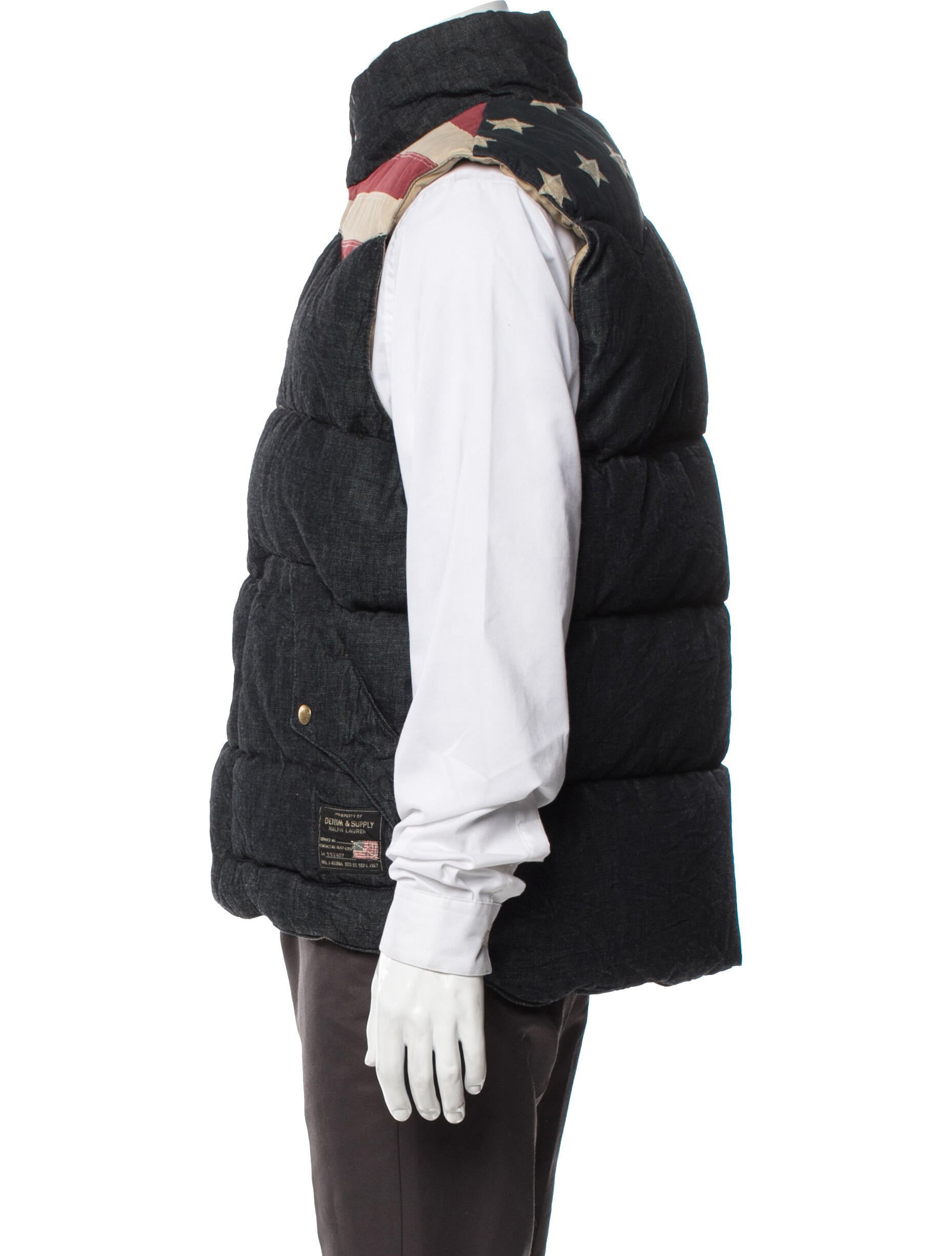 Ralph Lauren Denim & Supply Graphic Print Vest