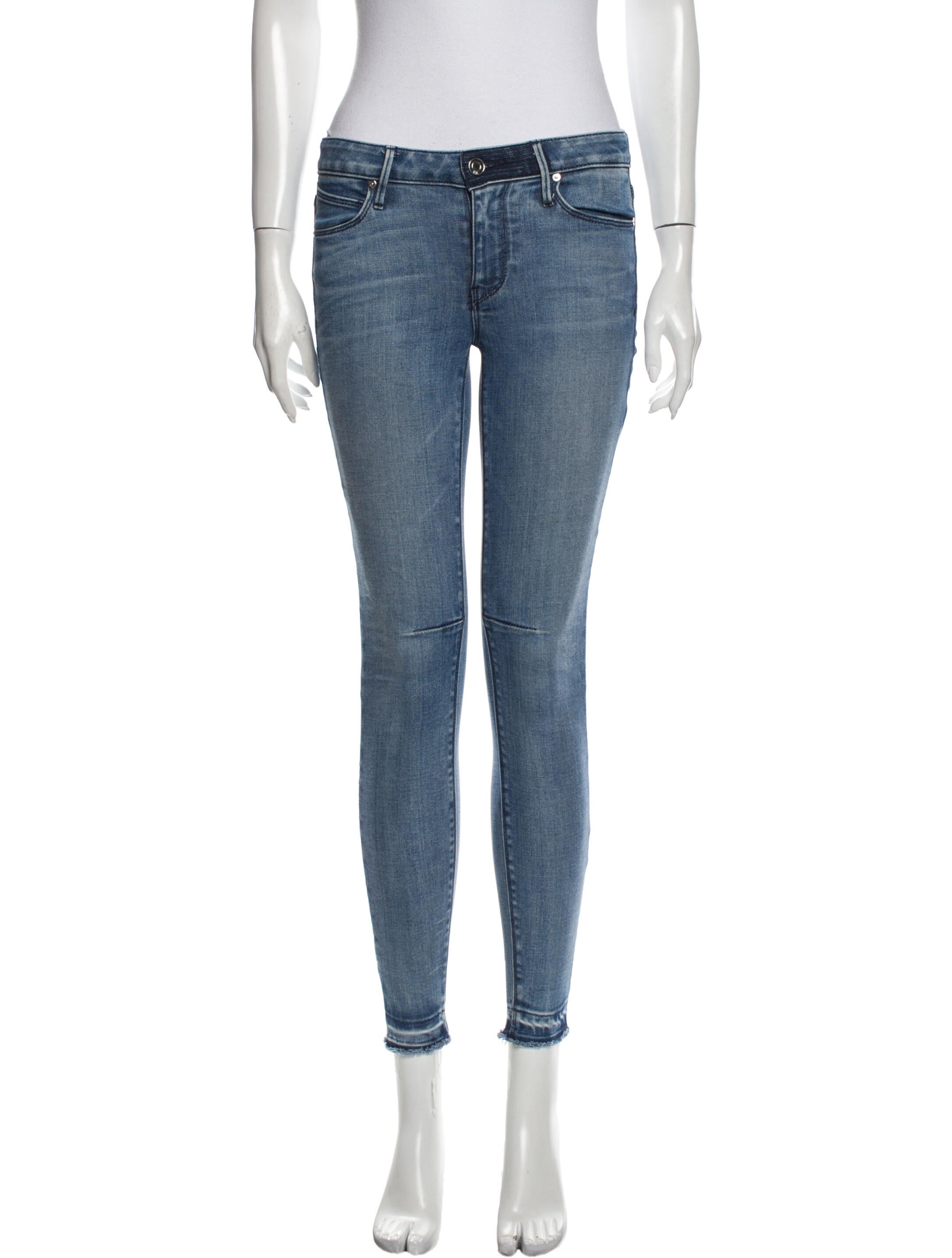 RA Jeans Mid-Rise Skinny Leg Jeans