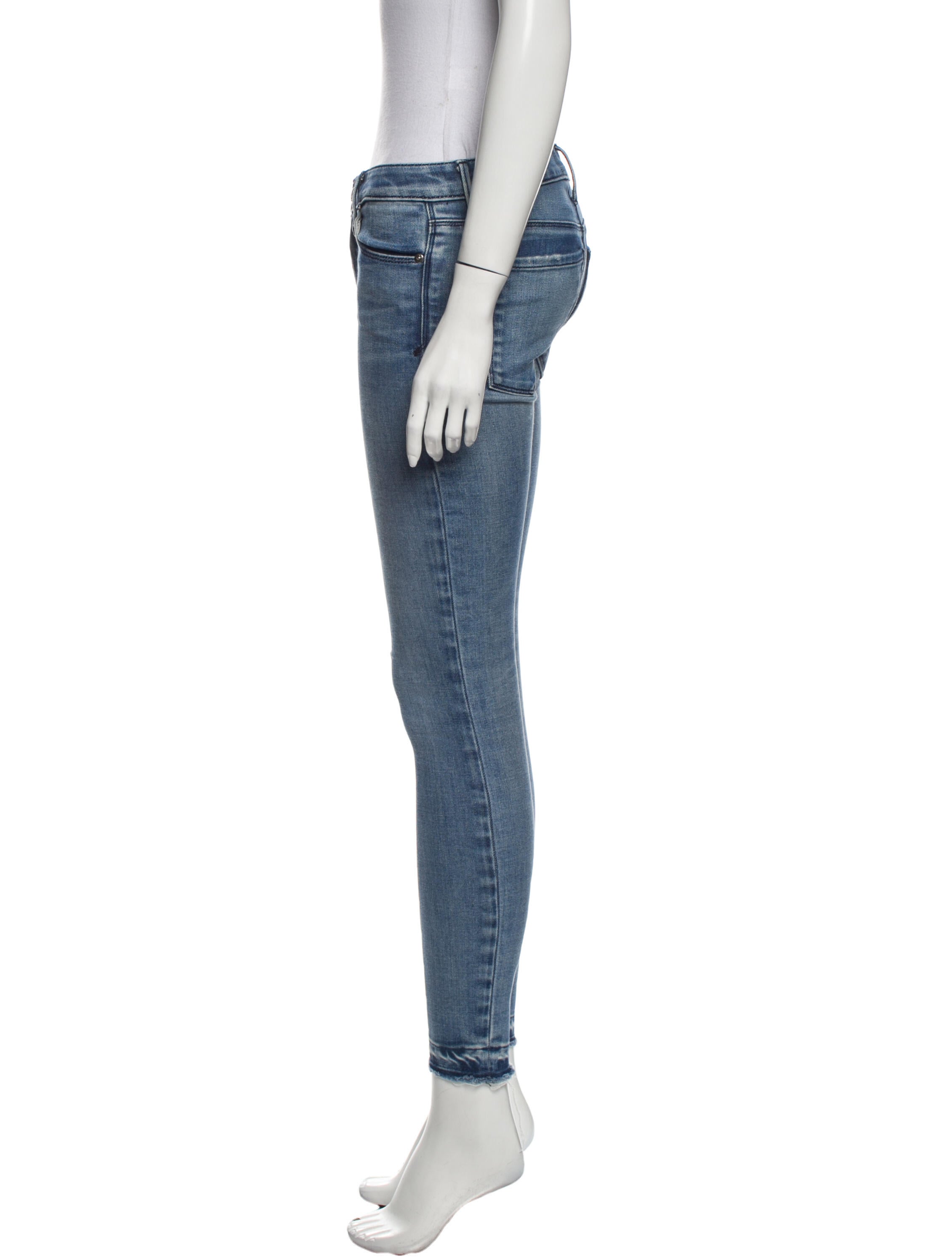RA Jeans Mid-Rise Skinny Leg Jeans
