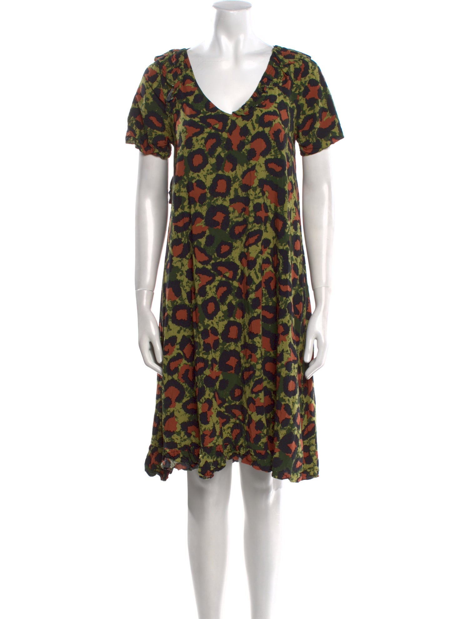 Rapsodia Printed Knee-Length Dress