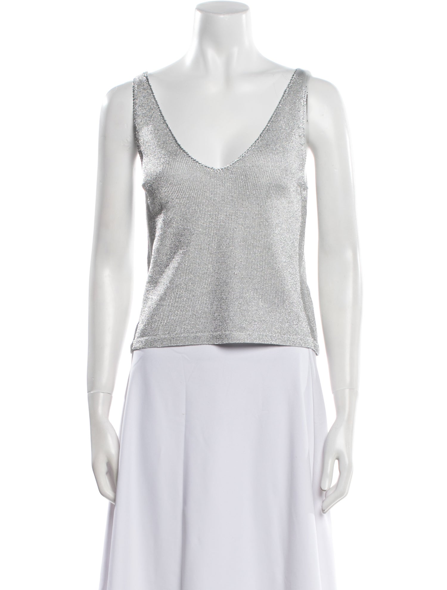 Rapsodia V-Neck Sleeveless Top