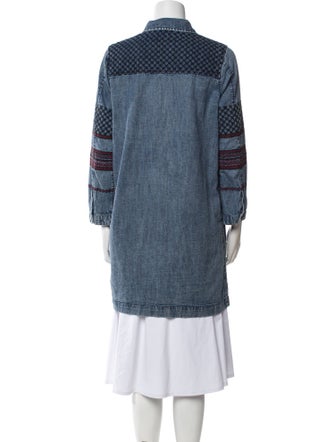 Rapsodia Striped Denim Jacket