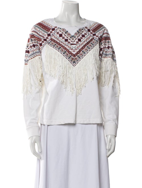 Rapsodia Printed V-Neck Blouse