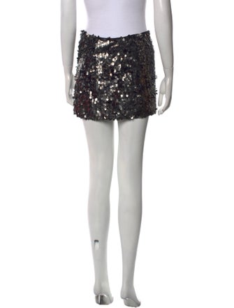 Rapsodia Sequin Embellishments Mini Skirt