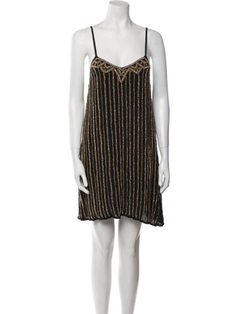 Rapsodia Striped Mini Dress