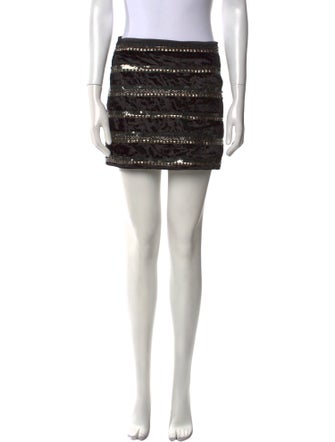 Rapsodia Striped Mini Skirt