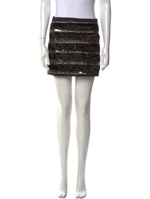 Rapsodia Striped Mini Skirt