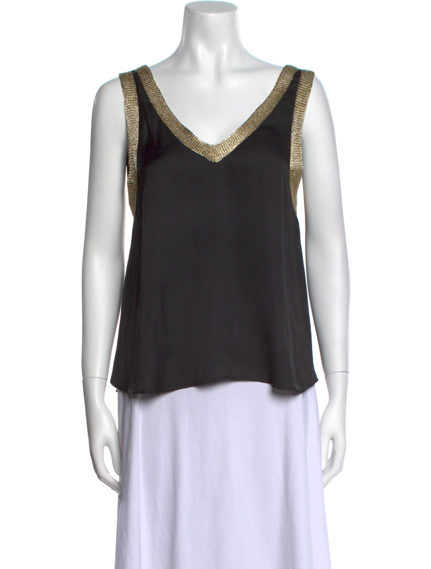 Rapsodia V-Neck Sleeveless Top