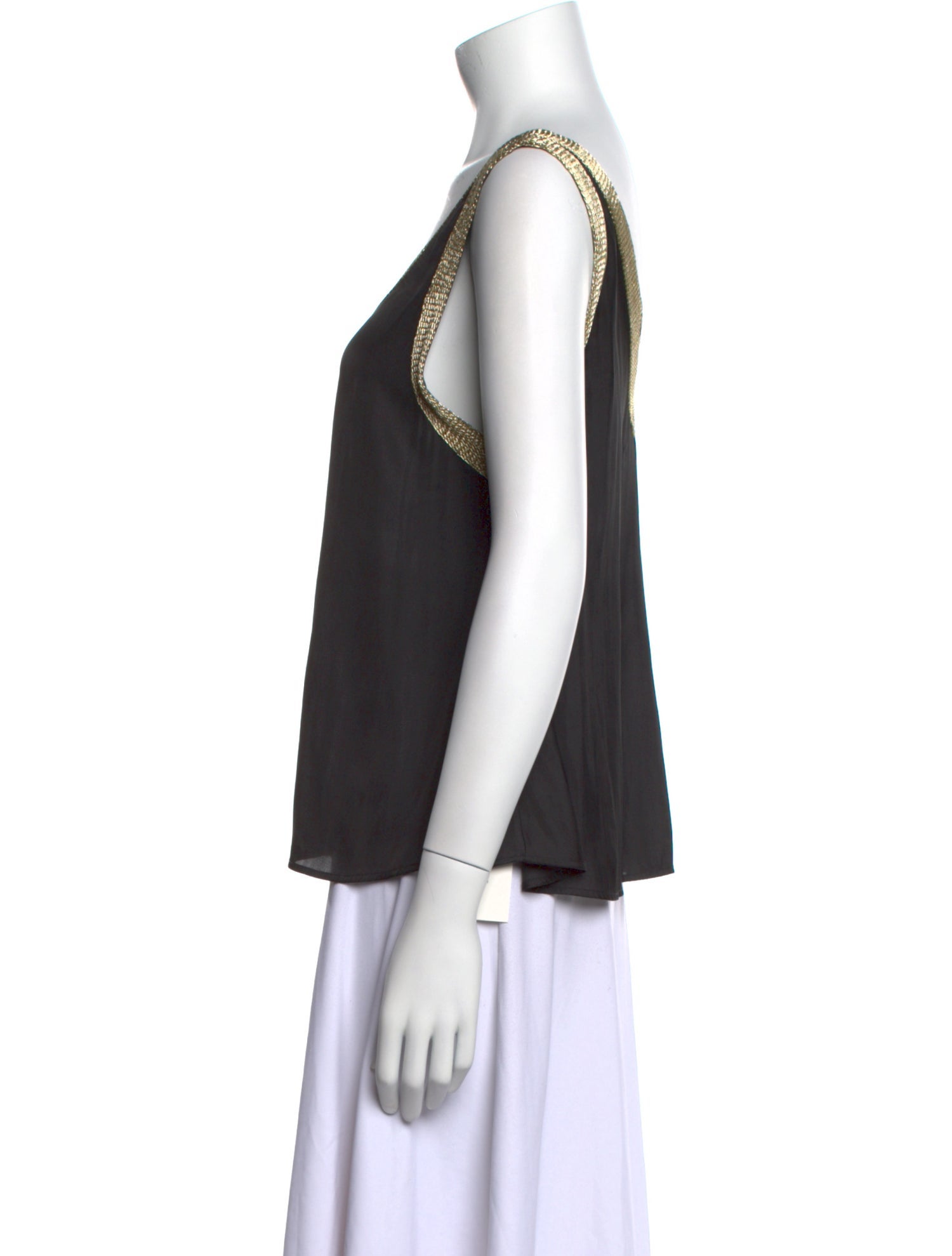 Rapsodia V-Neck Sleeveless Top