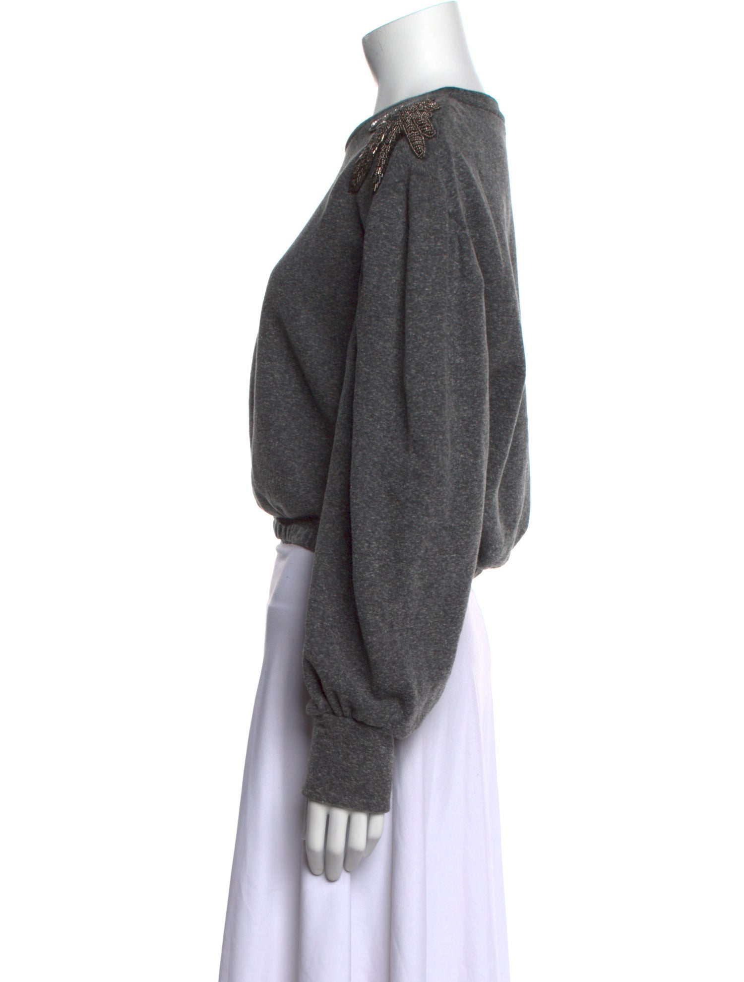 Rapsodia Bateau Neckline Long Sleeve Sweatshirt