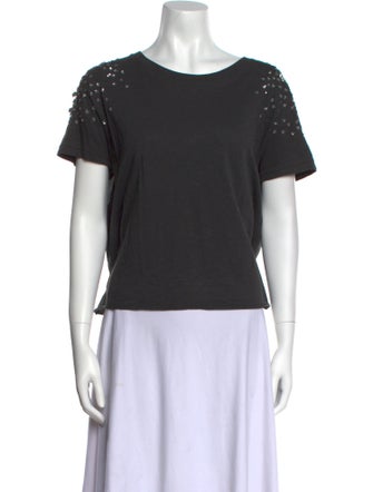 Rapsodia Bateau Neckline Short Sleeve T-Shirt