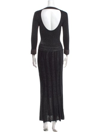 Rapsodia Scoop Neck Long Dress