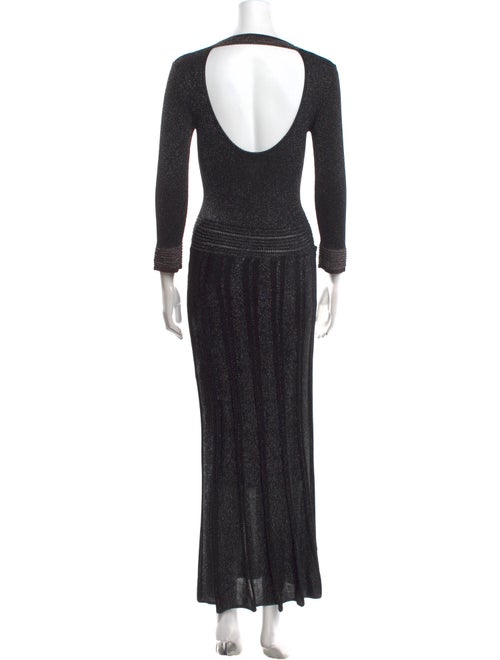 Rapsodia Scoop Neck Long Dress