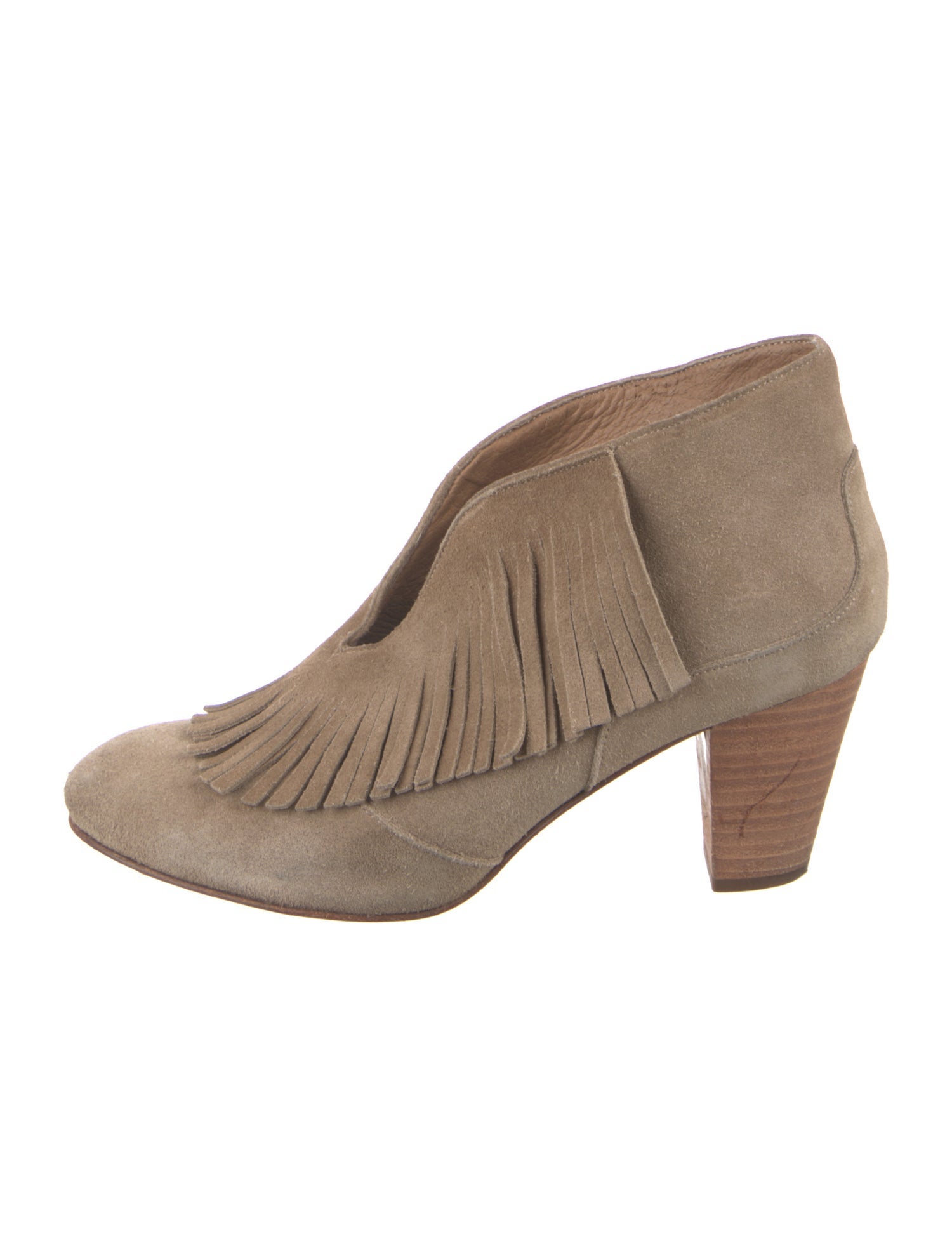 Rapsodia Suede Colorblock Pattern Boots