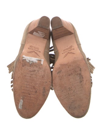 Rapsodia Suede Colorblock Pattern Boots