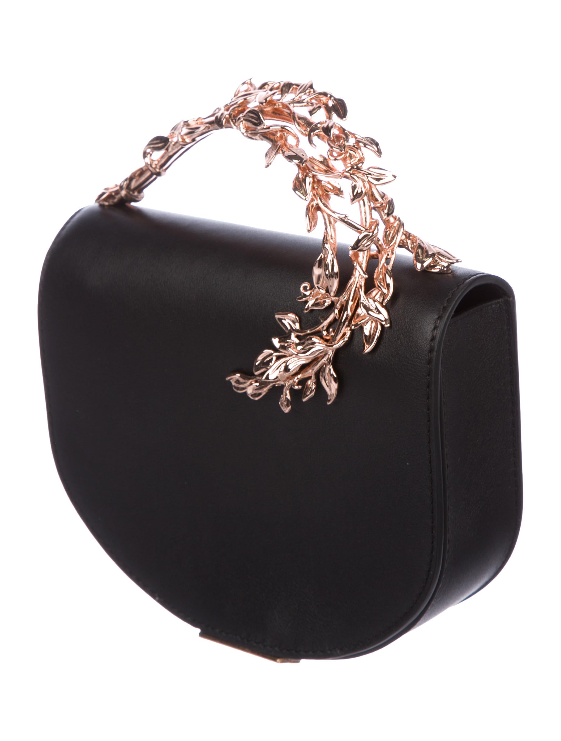 Ralph & Russo Eden Eclipse Clutch - Black Satchels, Handbags