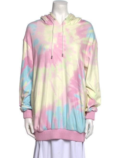 Ralph & Russo Tie-Dye Print Crew Neck Sweatshirt