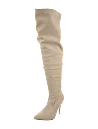Ralph & Russo Suede Slouch Boots